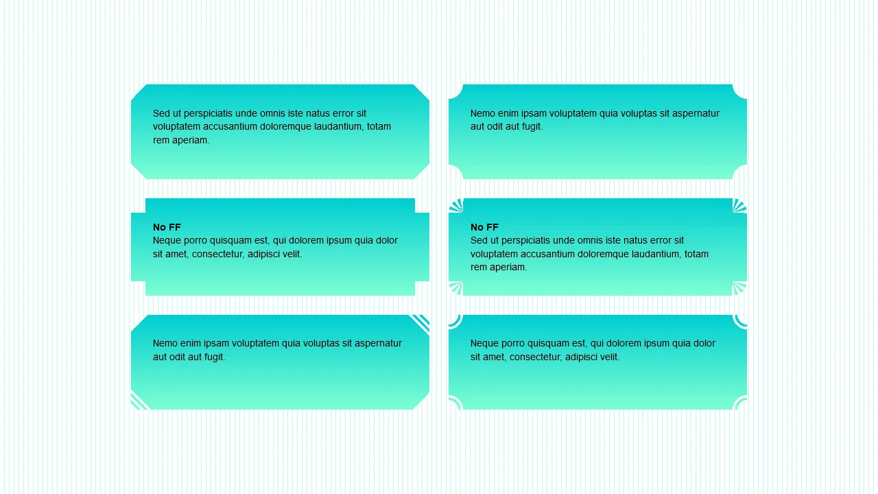 Fancy Corners with Gradients in CSS Masks