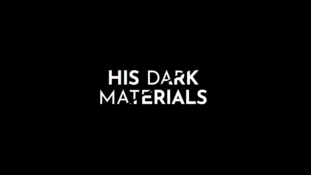 His Dark Materials TV Series Logo with CSS