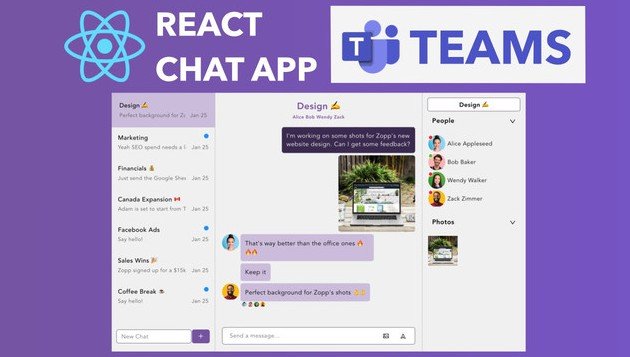 A Microsoft Teams clone built with React JS and Chat Engine