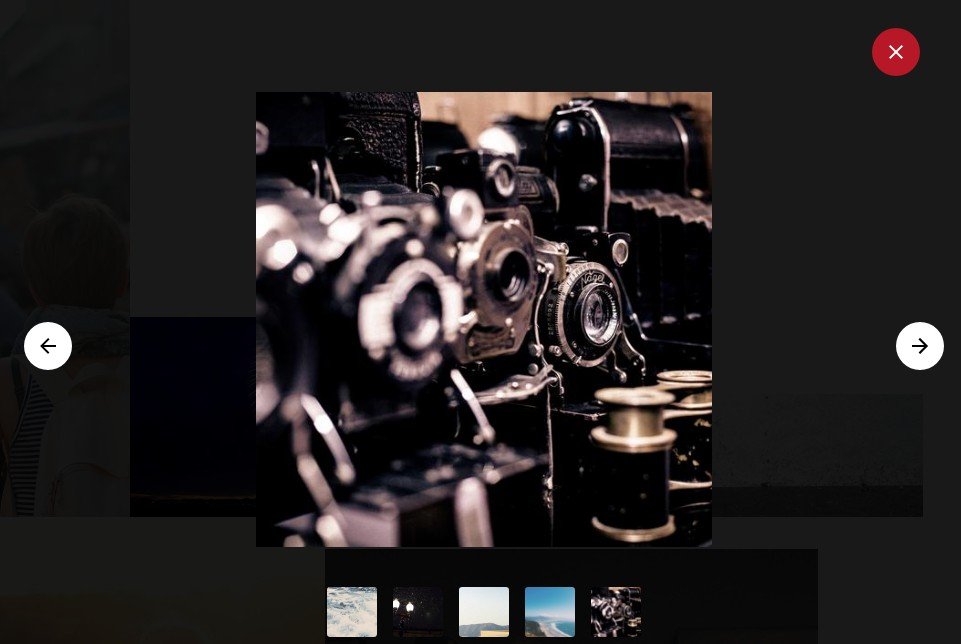 A minimal lightbox package for react