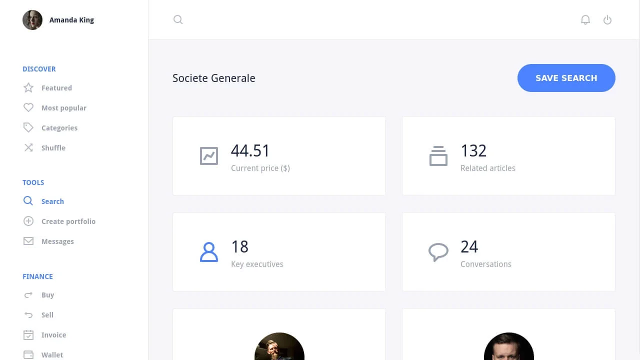 Users Dashboard