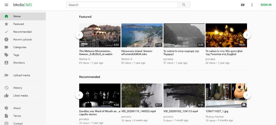 A modern, fully featured open source video and media CMS, written in Django and React