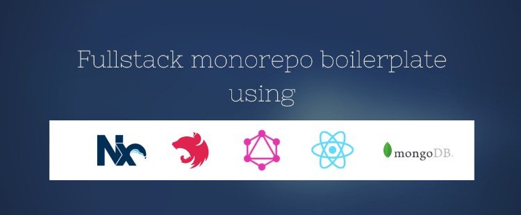 A monorepo boilerplate built with Nx, NestJS, React, GraphQL and MongoDB