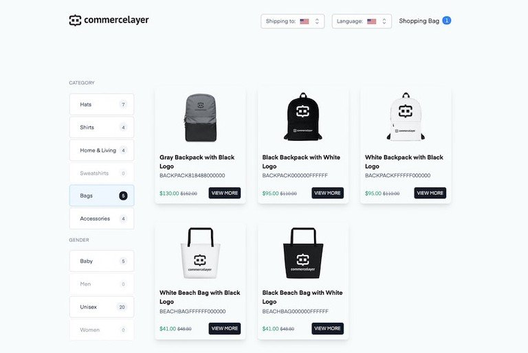 A multi-country ecommerce starter that features the sanity studio built with Commerce Layer, Next.js