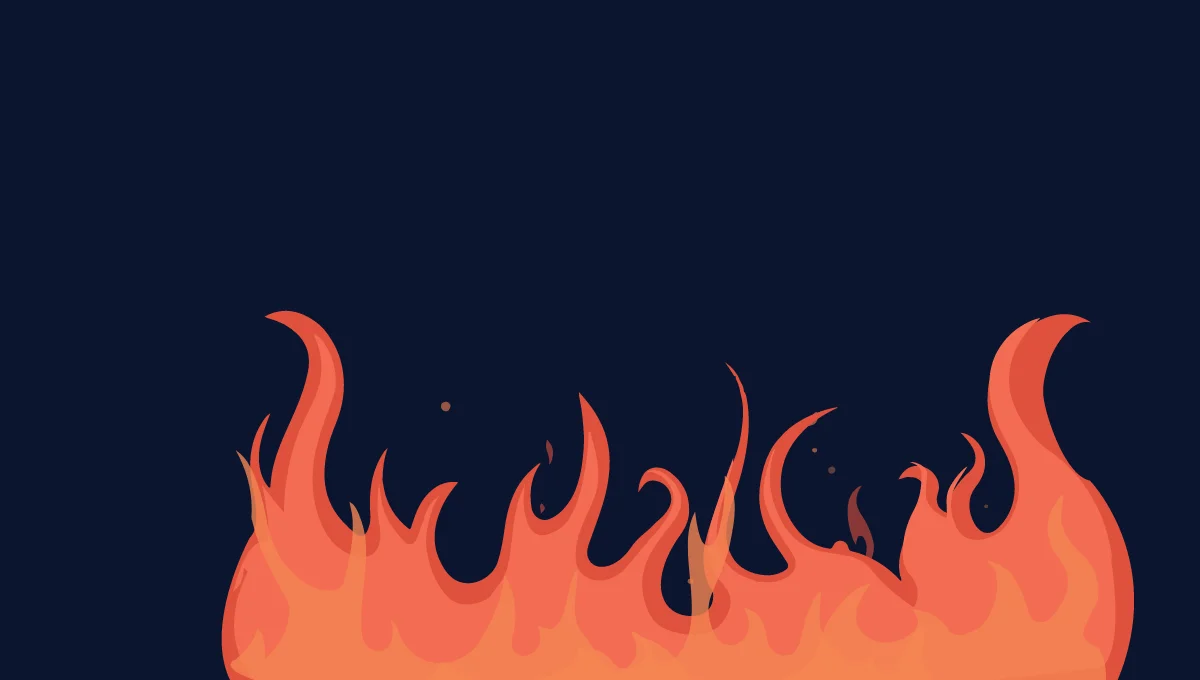 Animated Fire with SVG + CSS