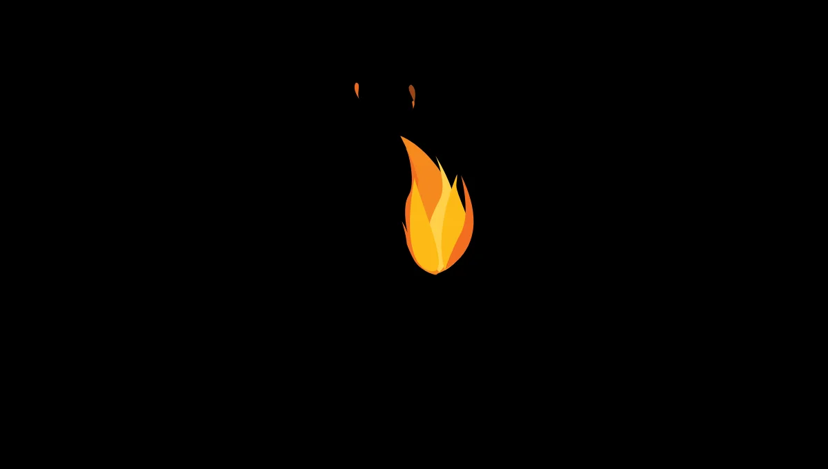 SVG CSS Fire Animation