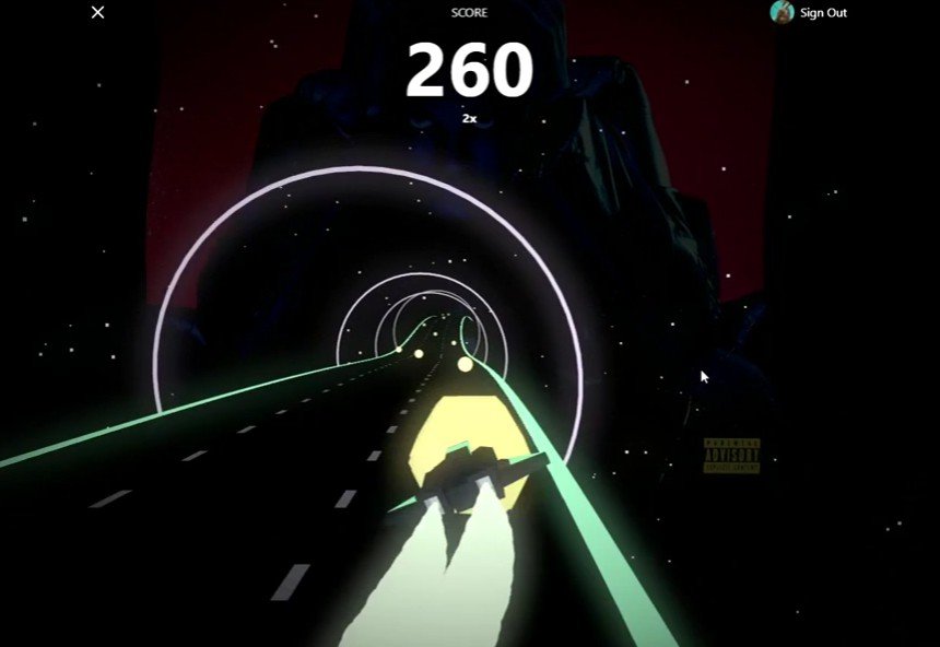 A Music Game Built With React-three-fiber And The Spotify API