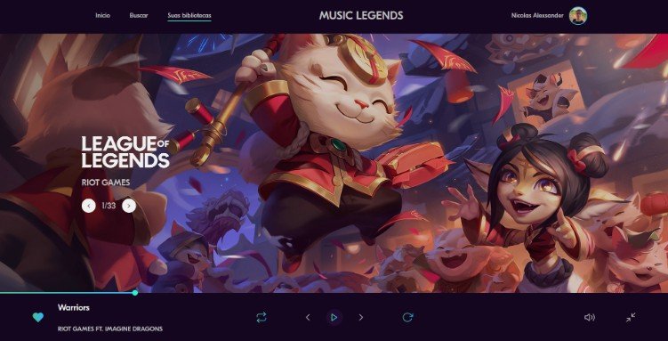 A Music Legends project using ReactJS and Styled-Components