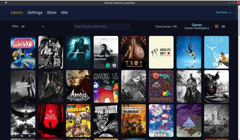 A Native GUI Epic Games Launcher for Linux, Windows and Mac