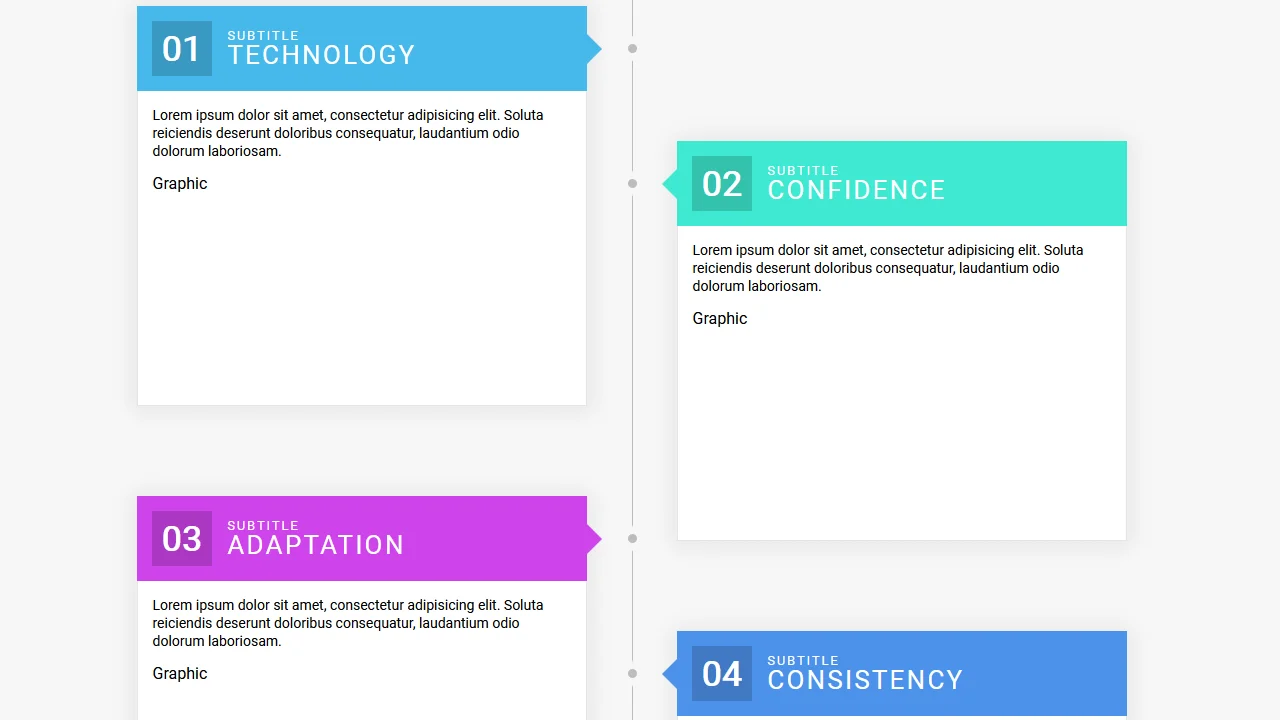 Flexbox Timeline Layout