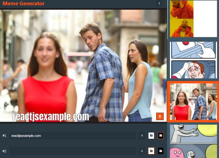 A Nice Meme Generator Built Using React And Redux