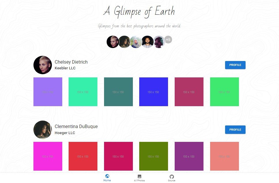 A Photo Browser demonstration for Futurice interview