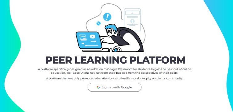A platform designed as an addition to Google Classroom for students to gain the best out of online education