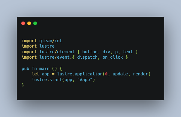 A playground for building creative web apps – powered by Gleam