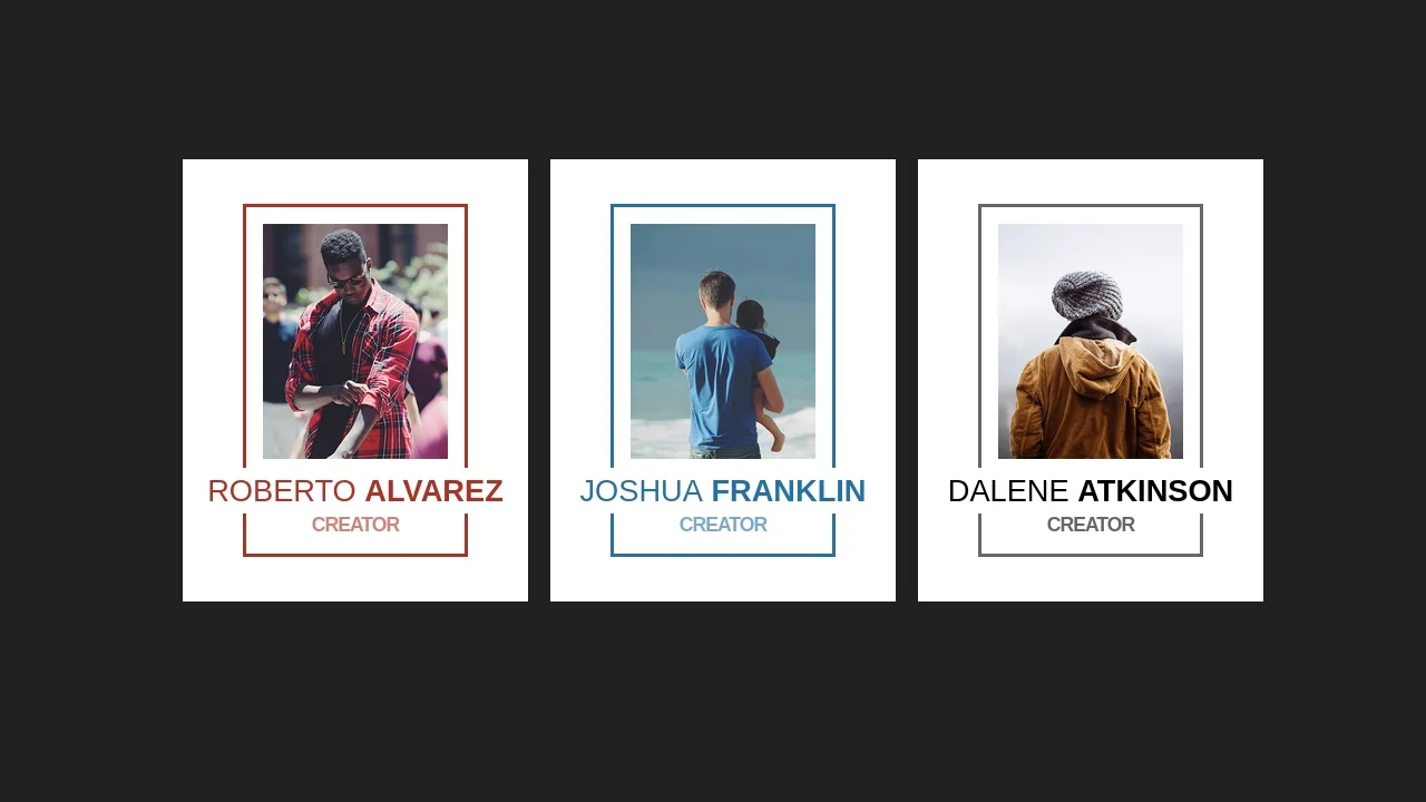 Frame Image and Title