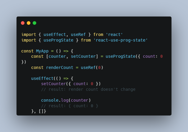 A progressive React hook that expands useState features