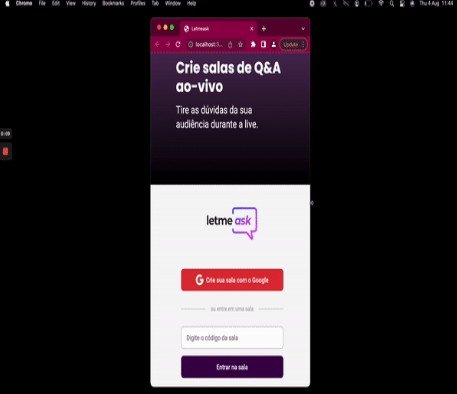 A Question and Answer room to use in real time during your lives