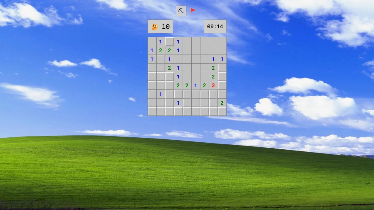 Pure CSS Mine Sweeper