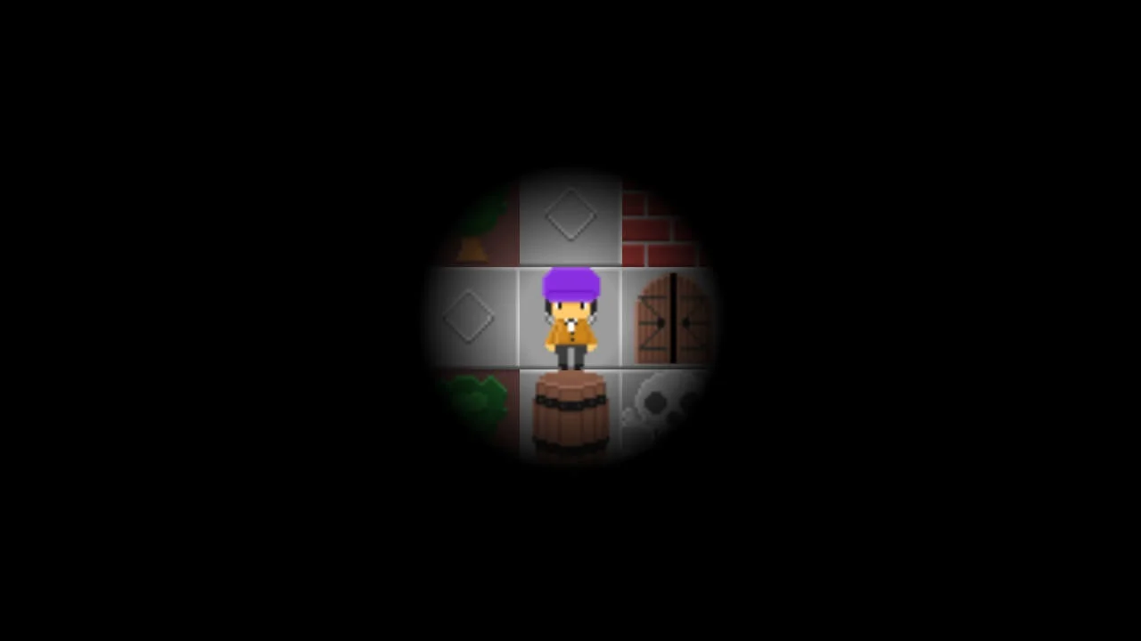 CSS Only Retro Dungeon Maze Puzzle