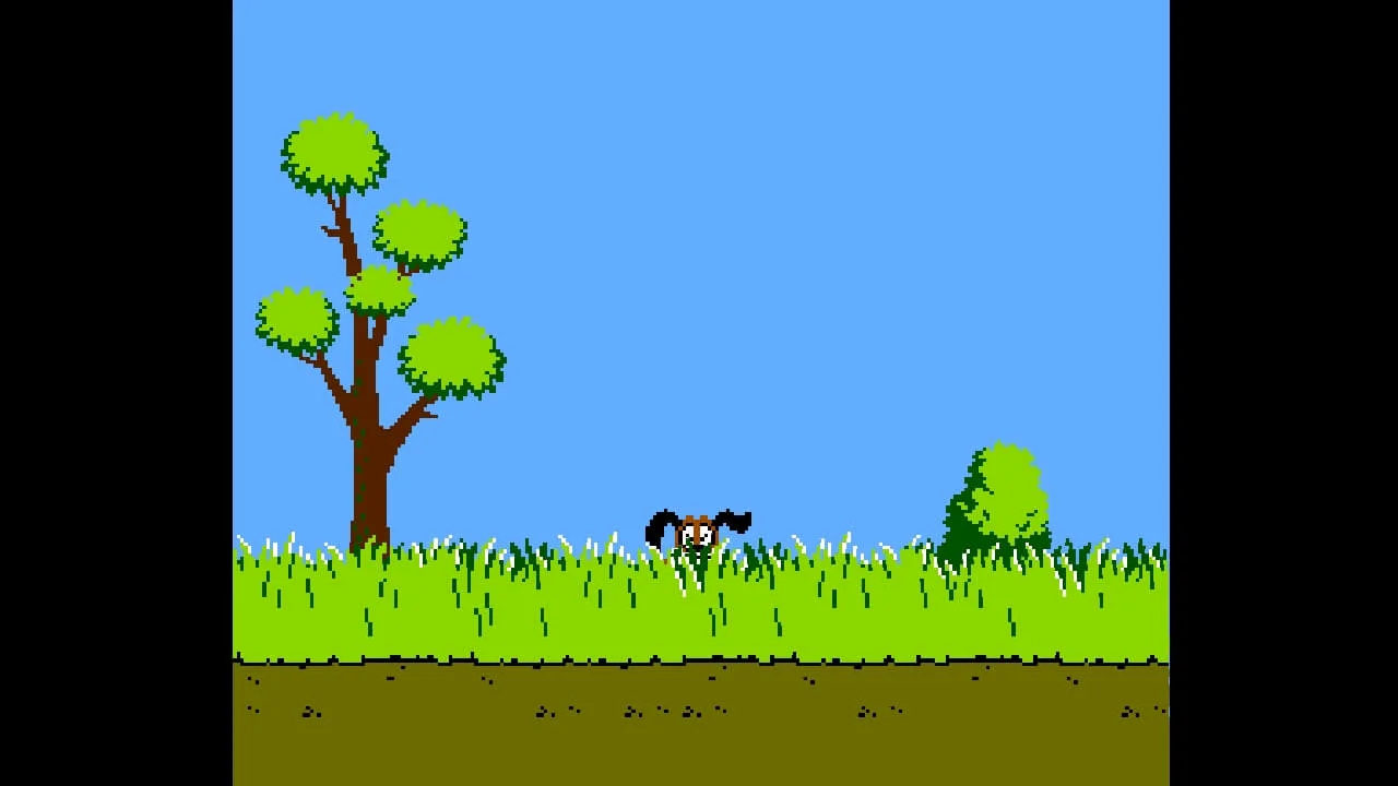 NES Duck Hunt game in CSS