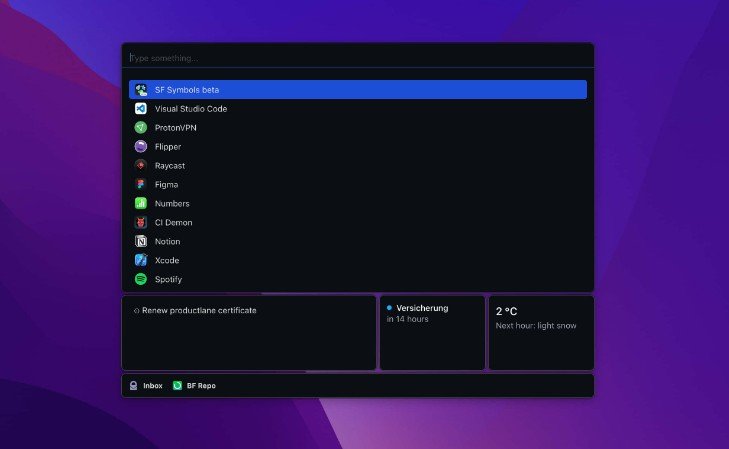 A Raycast/Alfred/Spotlight alternative