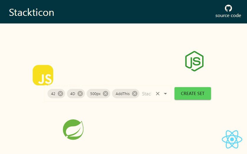 A React App that Make skills image for readme