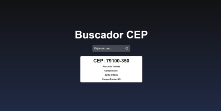 A React app that searches the zip code informed by the user
