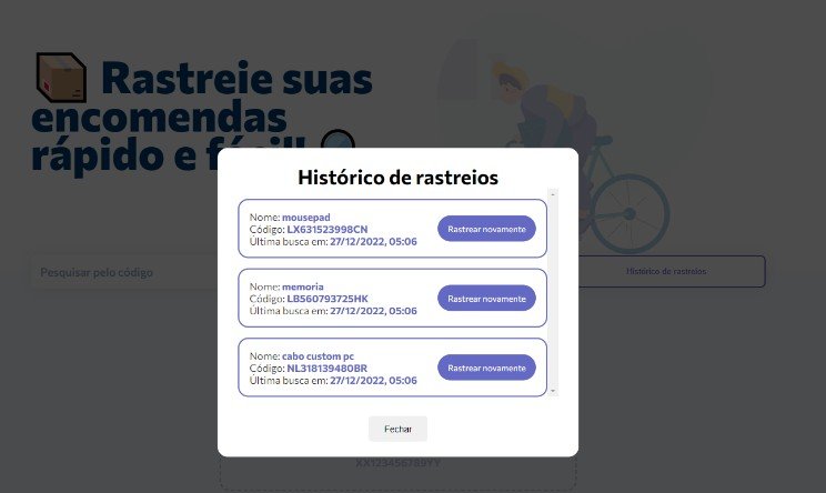 A React app to find and track your package routes