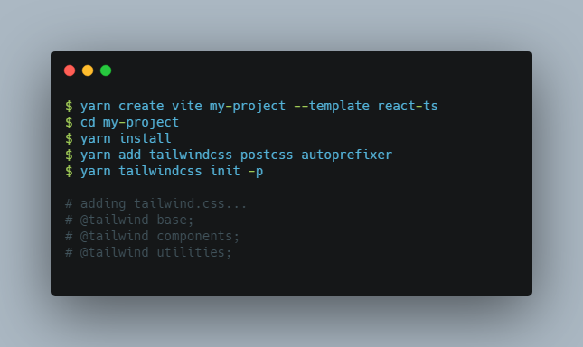 A boilerplate for Vite, React, Tailwindcss with filesystem based routing