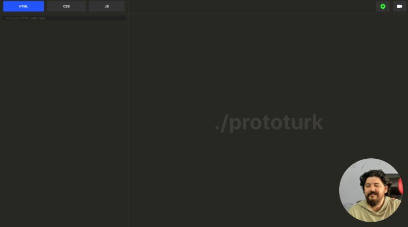 A React Code Editor With Screen Recorder And Talking Head