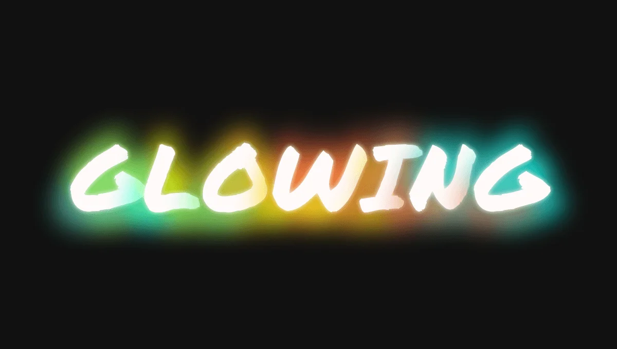 Glowing Text