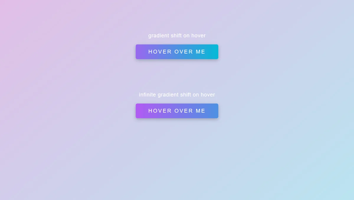 Gradient Button Animations