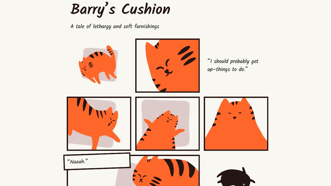 CSS Grid Layout and Comics