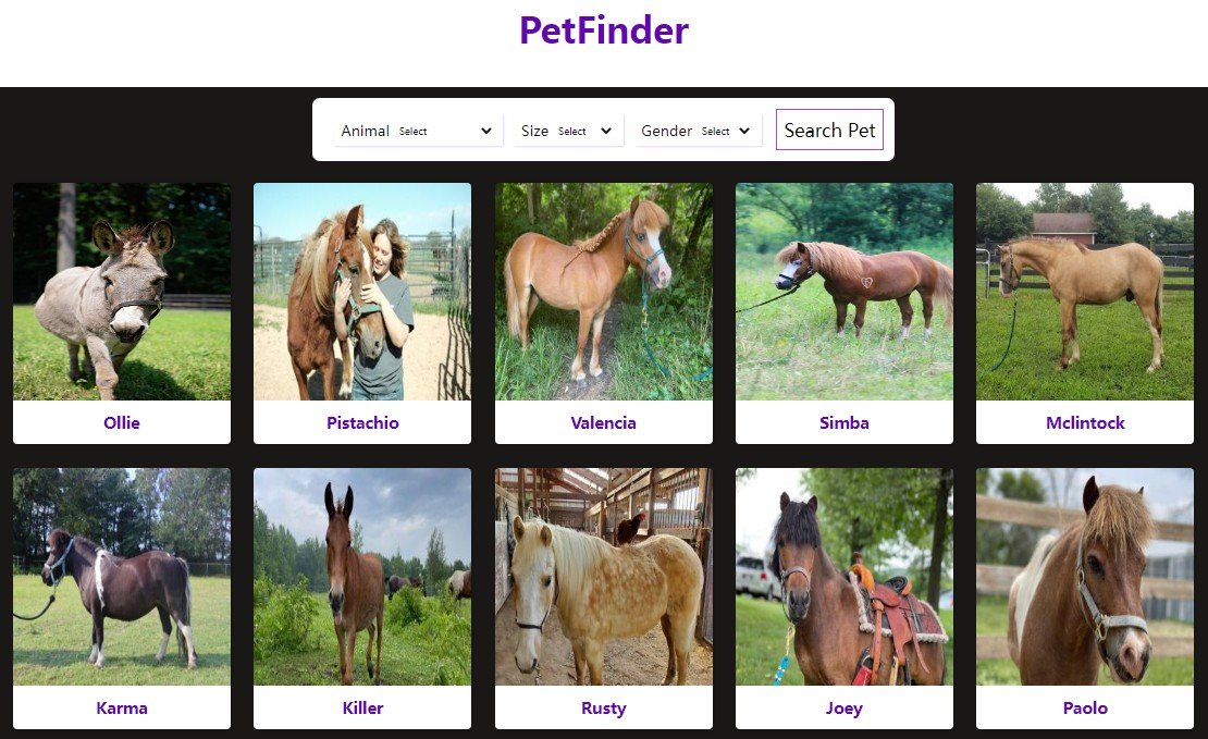 A browsable catalogue of pets using React and Redux that enables users to filter and access details