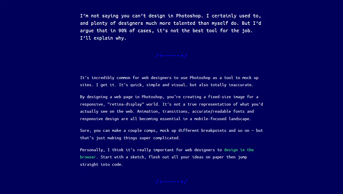 Collection of free HTML and CSS <hr> code examples.