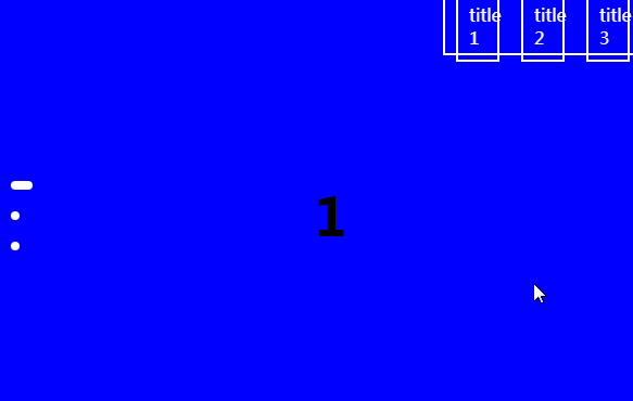 A react module for full page scroll