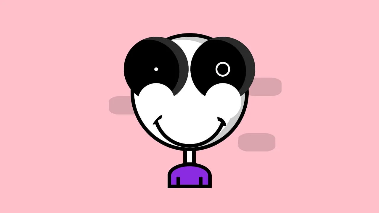 Cartoon Face - CSS Art