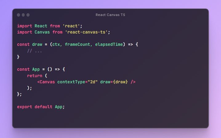 A React TypeScript custom hook and canvas-wrapping component providing an interface to render 2D/3D scenes