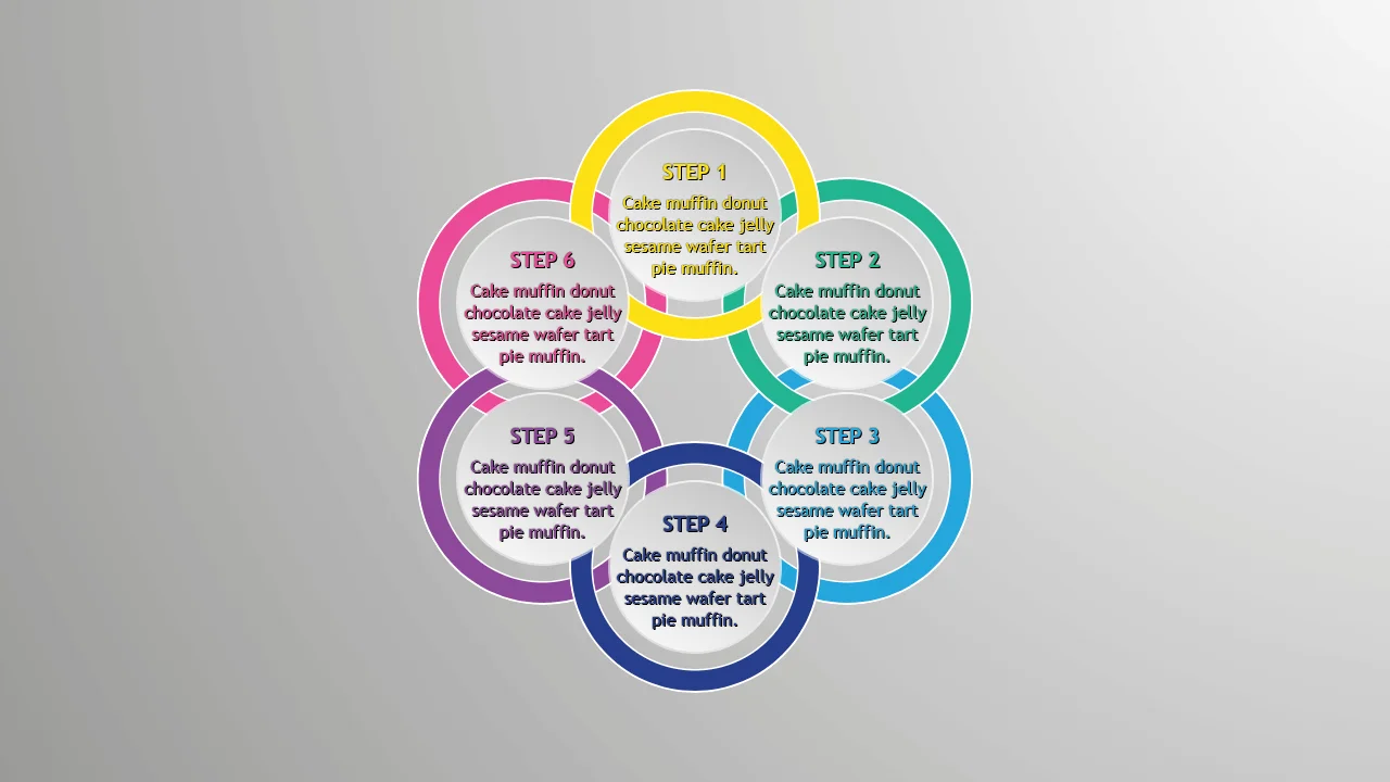 Pure CSS Circles Infographic