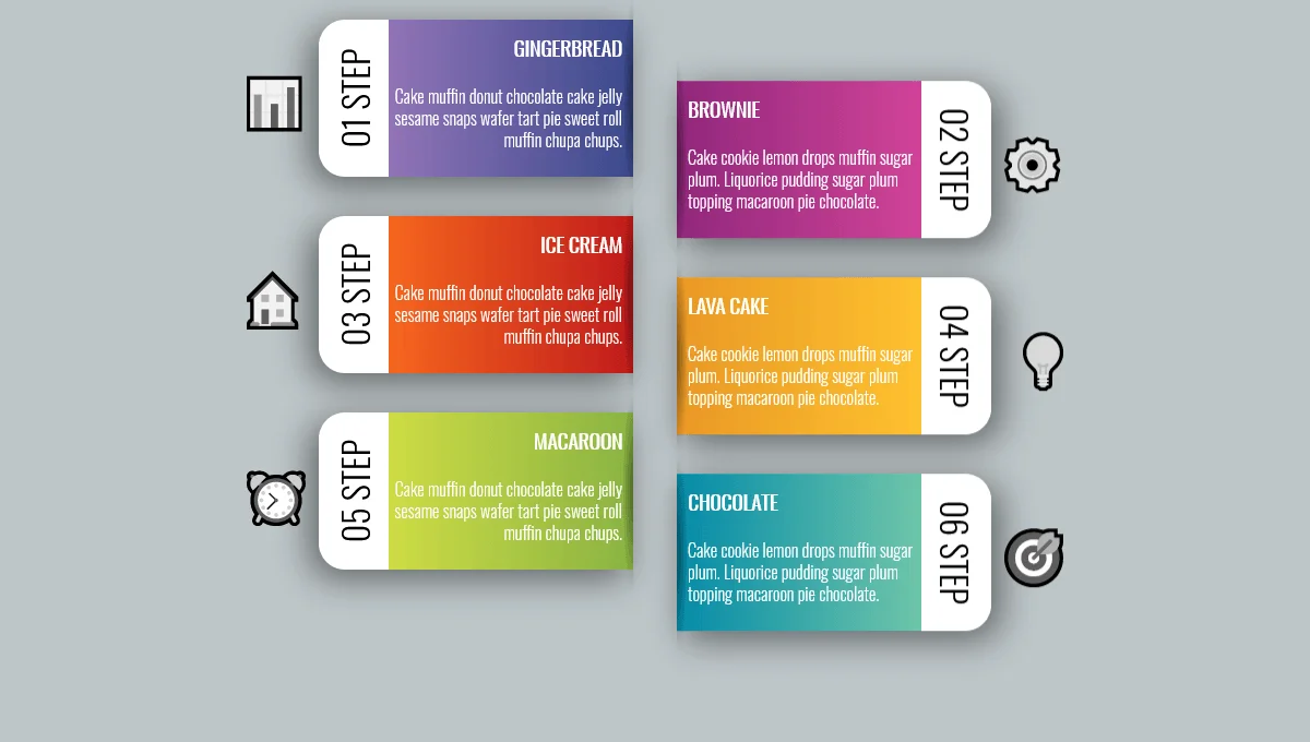 Infographic in HTML and CSS
