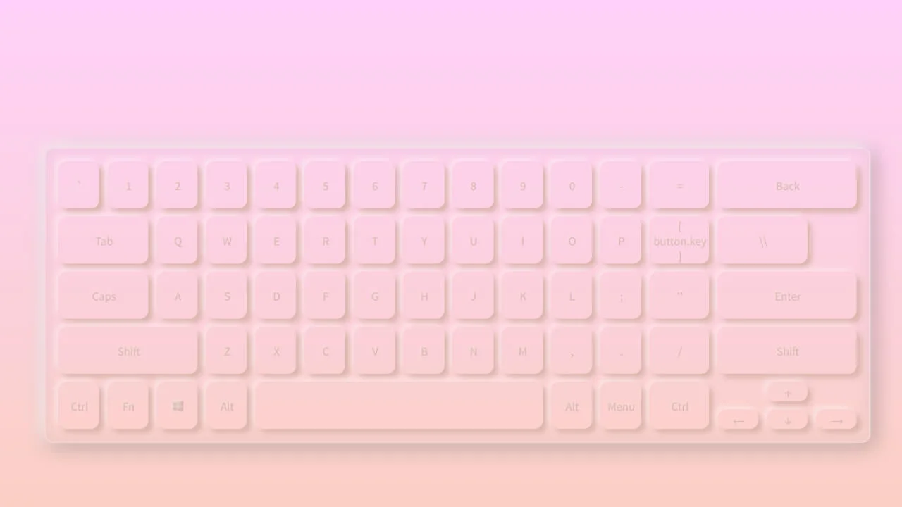 Neuromorphic Keyboard