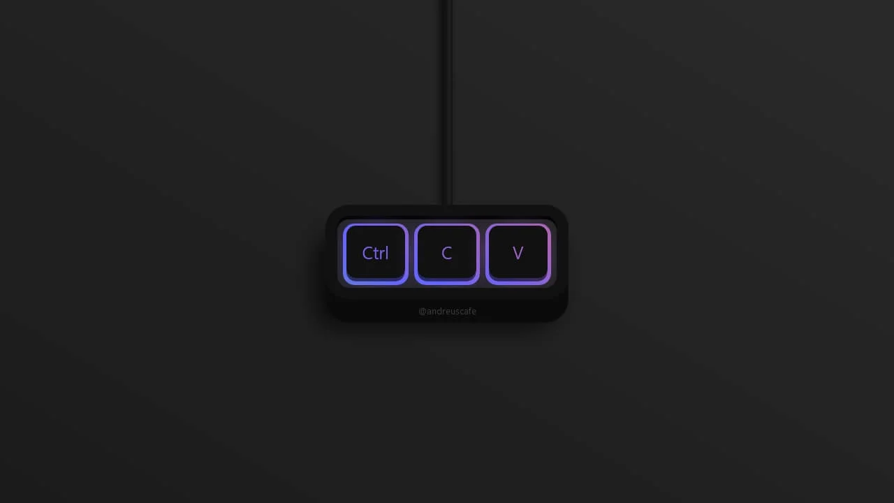 ctrl+c ctrl+v Keys RGB