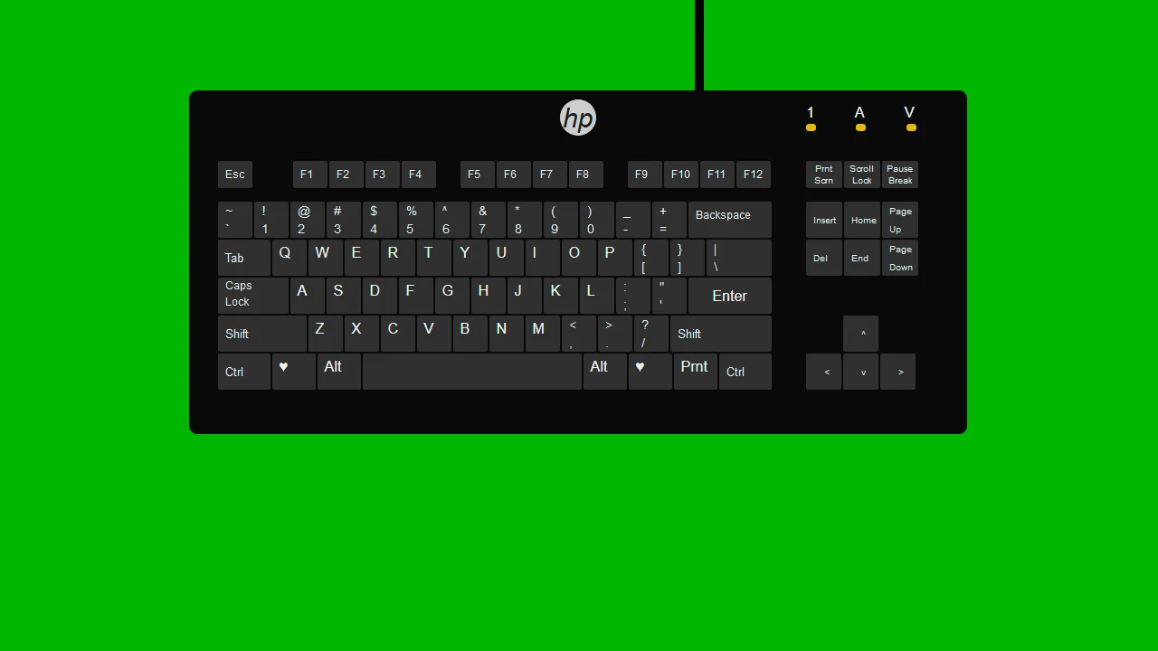HTML And CSS Keyboard