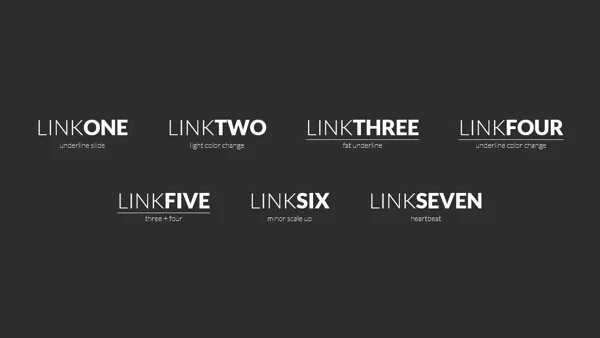 Hand-Picked HTML and CSS Link Style Code Examples