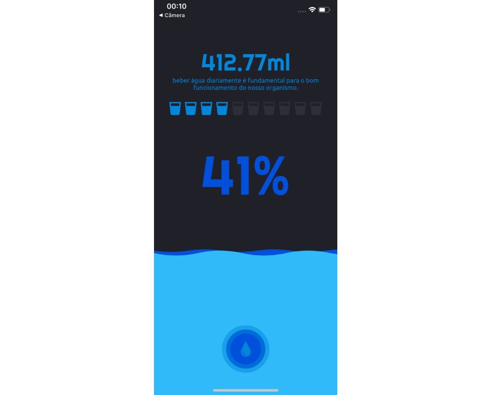 A Reminder To Drink Water App Made With React Native