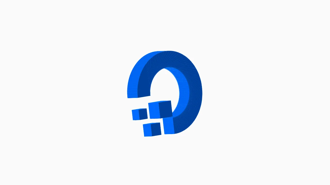 the DigitalOcean Logo in 3D With CSS