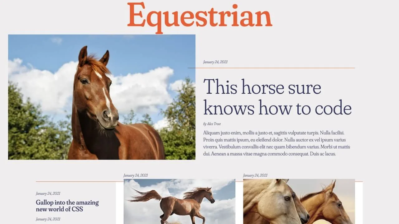 Equestrian Magazine
