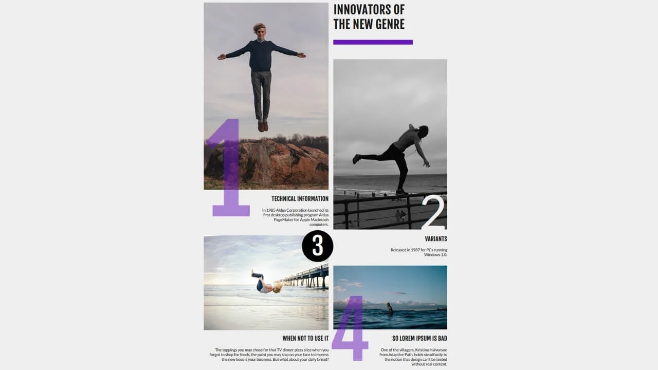 CSS Grid Magazine Layout