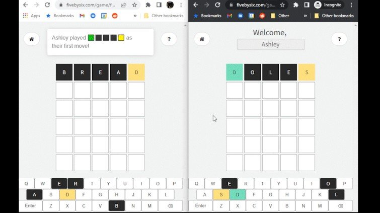 A serverless, real-time, wordle-inspired, multiplayer game