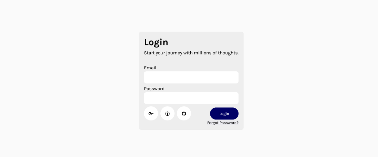 A simple and easy form for your react project